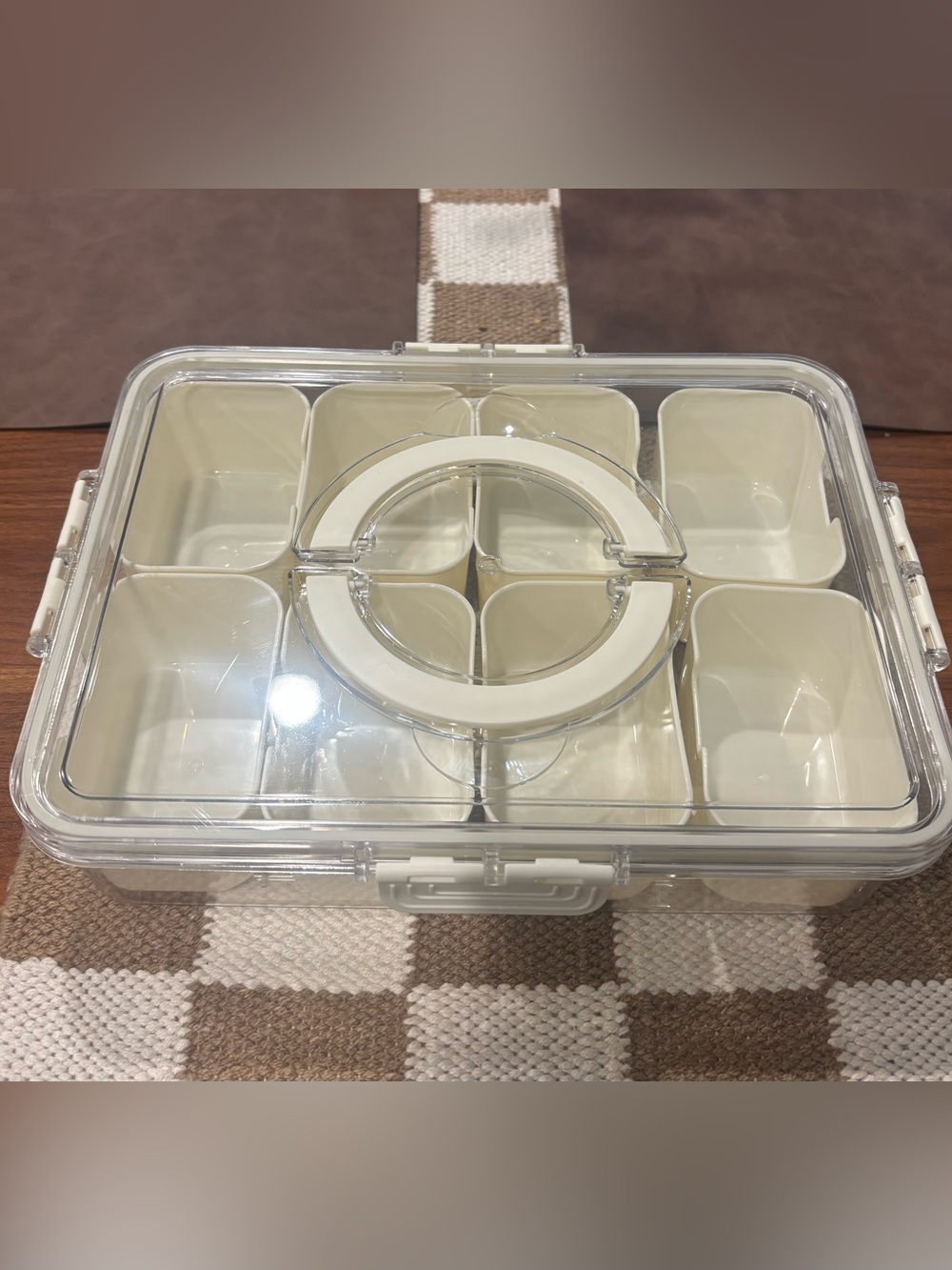 Snackle Box Organizer (Cream)